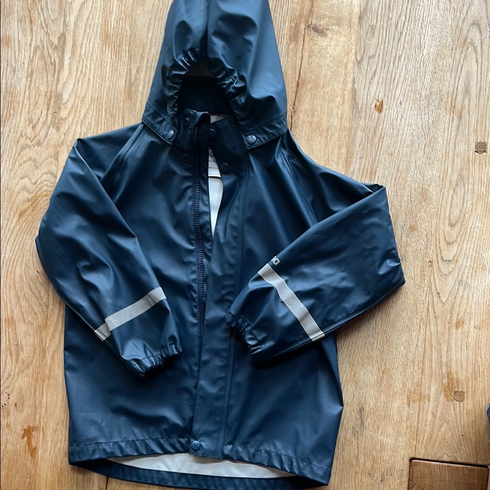 Kids Waterproof Rubber Rain Jacket